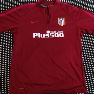 Atlético de Madrid training zip